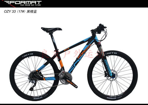 FORMAT速油碟刹前叉山地自行车