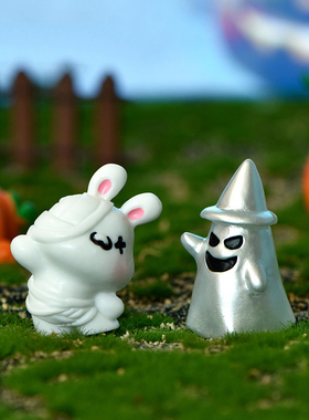 18款卡通万圣节树脂玩偶节日装饰