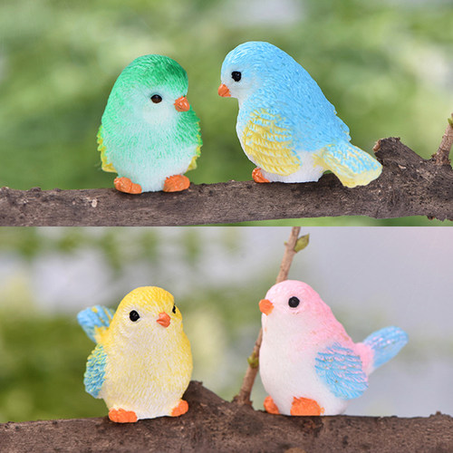 仿真动物树脂玩偶创意微景观装扮