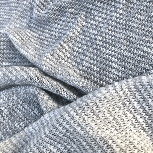 浅灰色西西罗网出口美国针织服装围巾加宽柔软特软布料宽200厘米