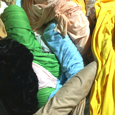 论斤卖diy布头清仓处理毛毯 绒布 沙发床单被套布料杂布赔钱甩卖