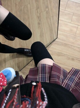 空栗鼠丸【秋野眠】原创jk格裙学院风jk制服秋冬高腰百褶裙套装女