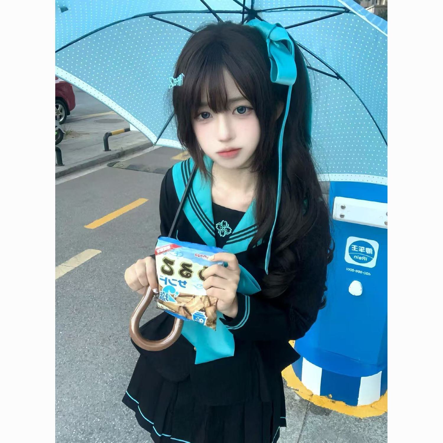 糖果物语JK【青屿】正版原创手服学院风制服校供收腰长袖春秋套装