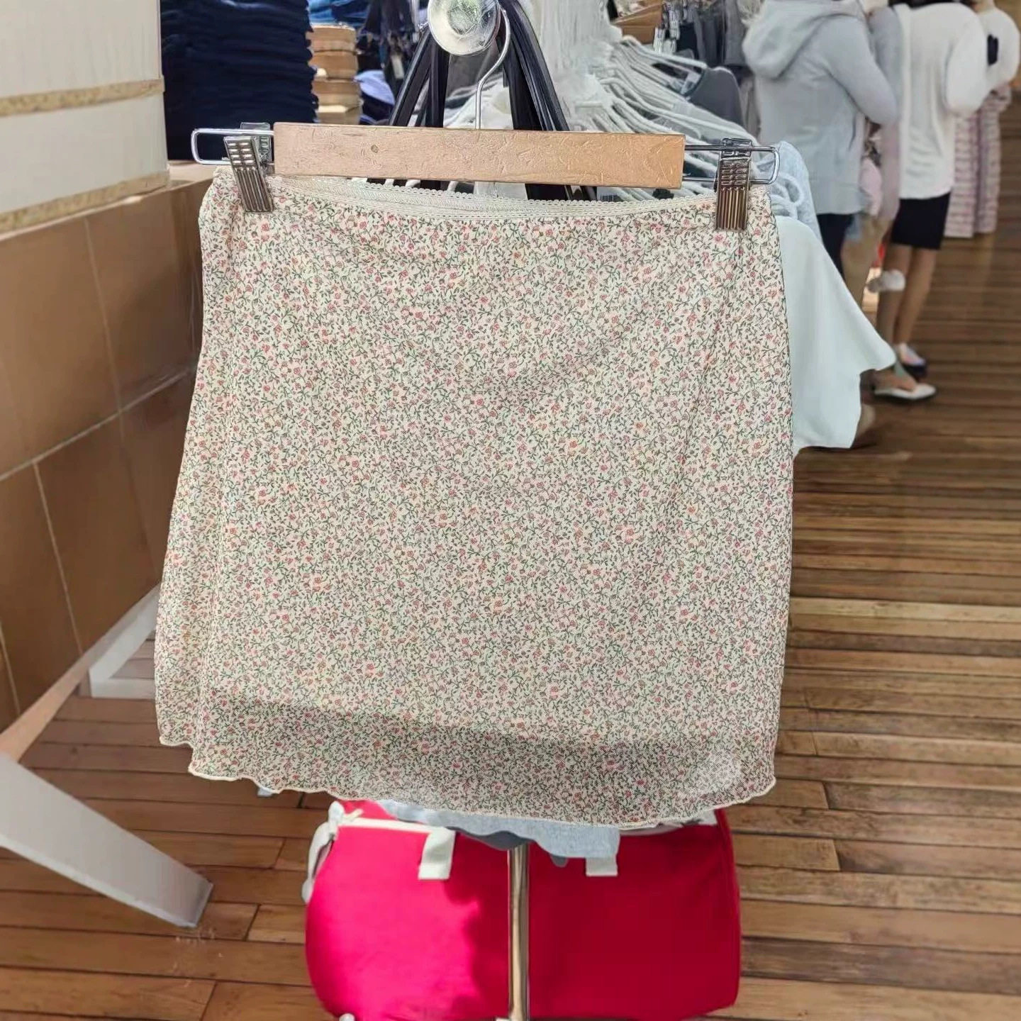 小海鸥碎花修身短裙26