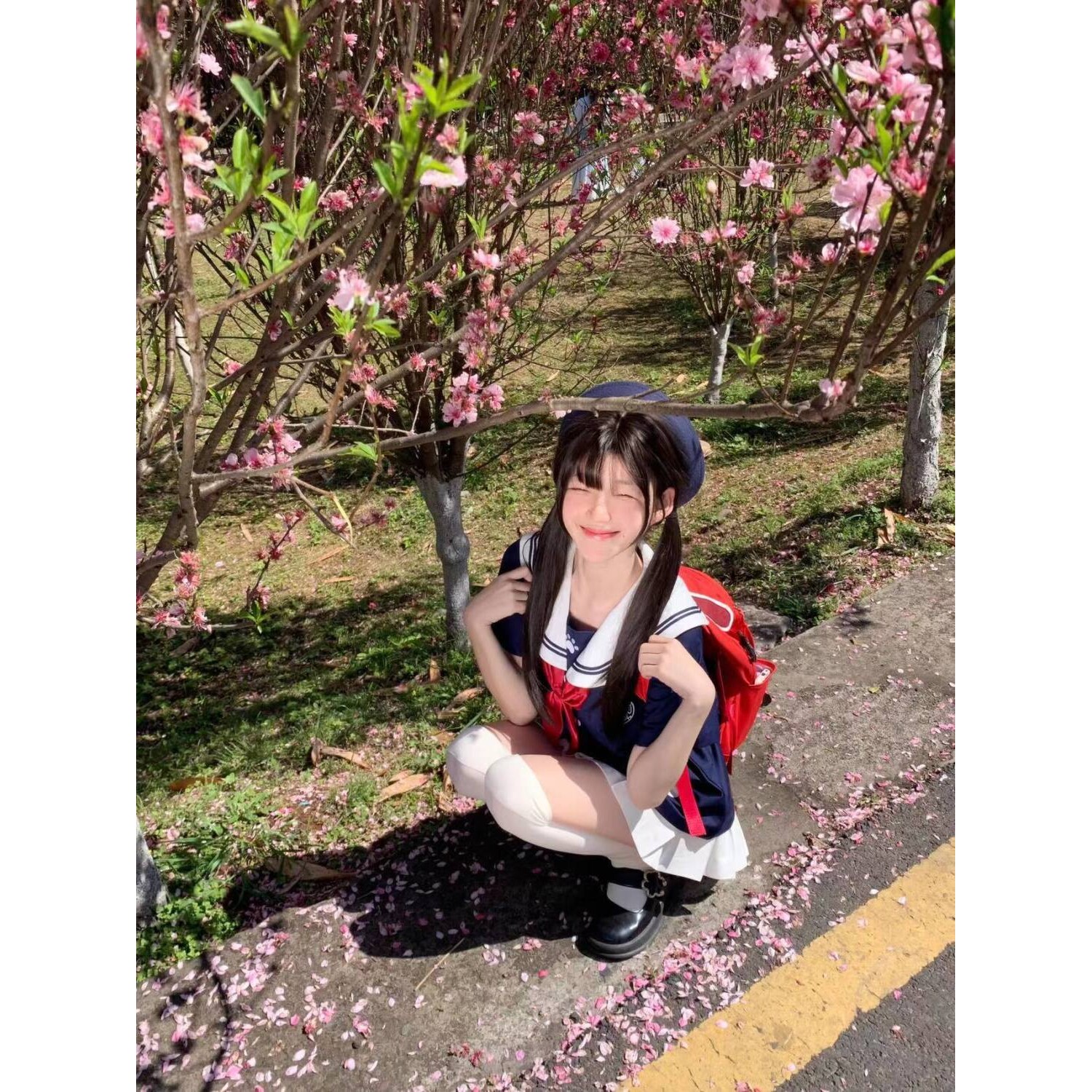 【熊酱JK】水手服原创可爱幼稚园jk制服学生装校园夏日软妹娃娃领