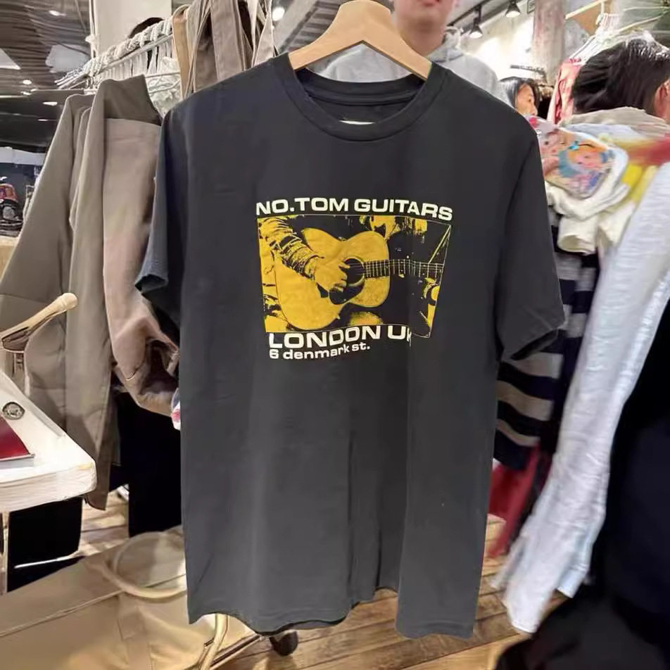 小海鸥吉他手印花T恤6