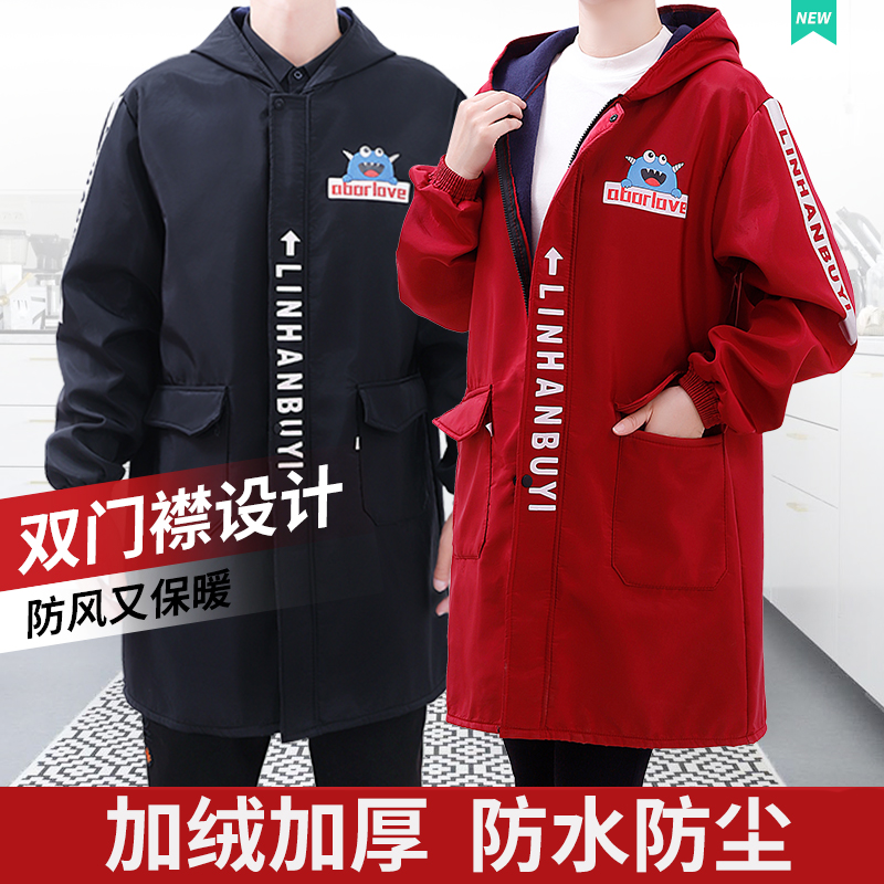 升级双门襟秋冬罩衣加绒