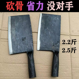 广西仙湖刀具加厚锻打重型斩骨刀屠夫专用商用剁骨家用砍猪脚羊骨