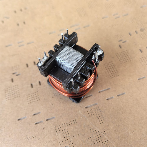 EE40关断电感 1.2线径80圈 带铁芯