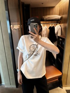 女装 200斤百搭T恤大码 女春季 北尧世家韩系小众卡通小熊正肩短袖