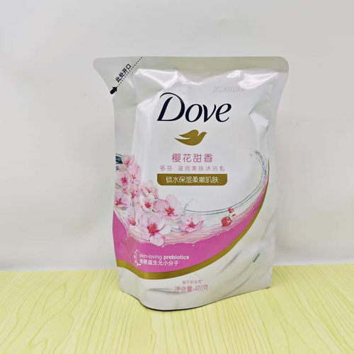 多芬樱花甜香沐浴露400g补充装