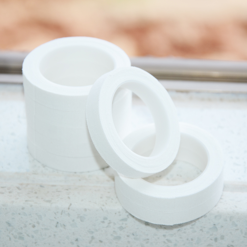 好邦宁橡皮膏胶布1cm宽*4m长胶带无纺布纸质防过敏透气胶带易撕