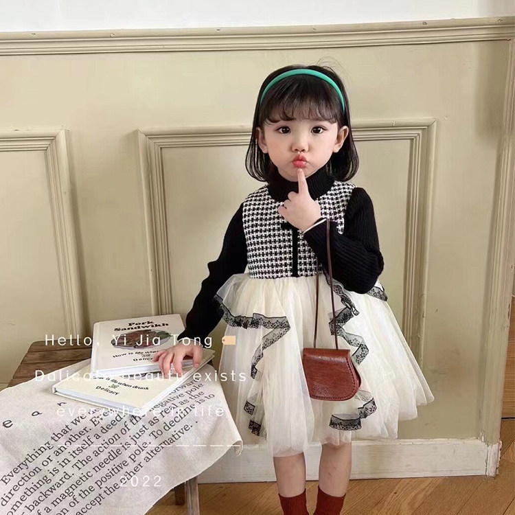 断码福利~秋冬款女宝宝婴幼儿加连衣裙