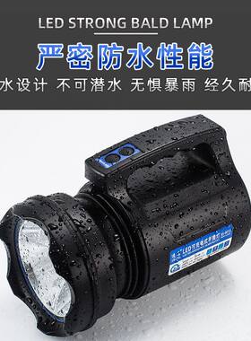 强光探照灯led户外远射超亮大功率1000米手提电筒防水防汛手提灯