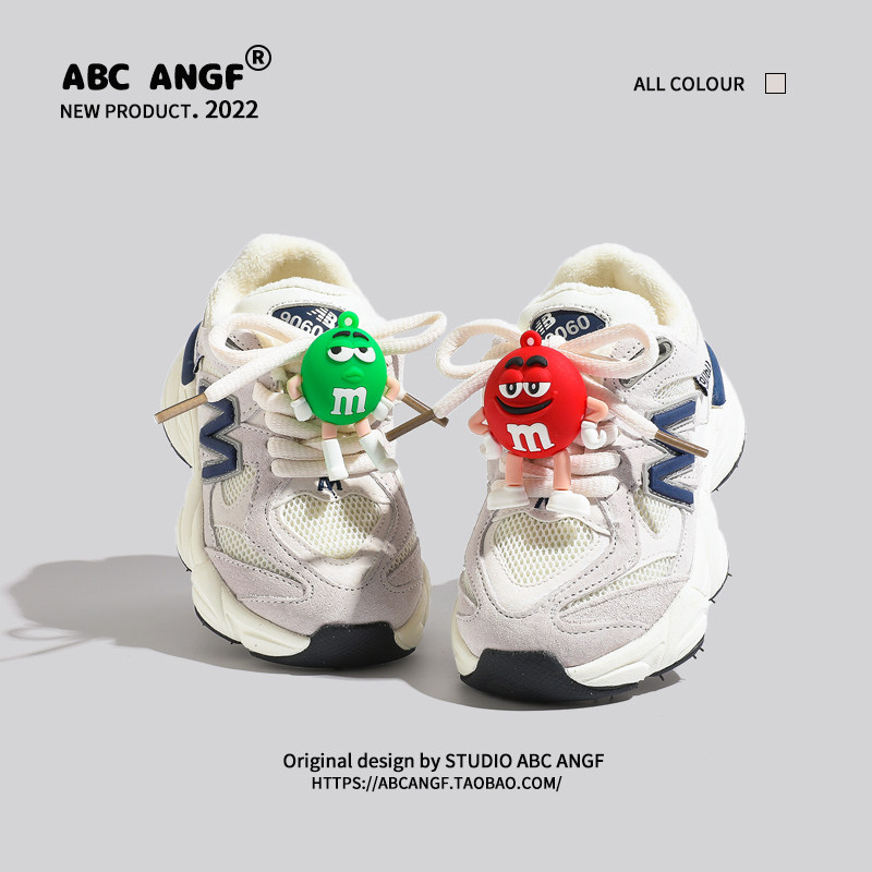 ABC ANGF官网儿童鞋运动鞋2026冬季新款女童轻便男童鞋宝宝老爹鞋