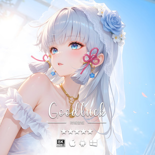 原神二次元 游戏动漫手机平板电脑高清壁纸 神里绫华 8K壁纸