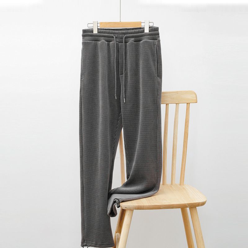 2025灯芯绒裤女士大码百搭束脚裤