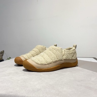 秋冬款 女士一脚蹬加绒休闲鞋 软底 舒适小羊蹄