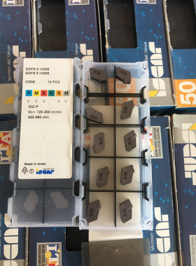 以色列 伊斯卡 数控刀片 GSFN5 IC908  加工不锈钢 假一赔十 现货
