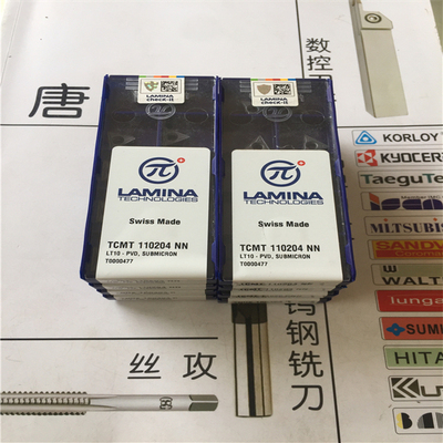 原装进口LAMINA车刀 TCMT110204 NN LT10 加工钢件 拍前询价