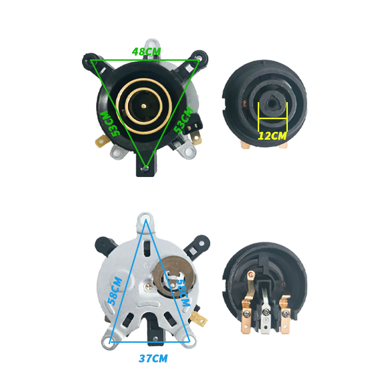 全新电热水壶配件电水壶底座温控器温控开关连接器耦合器插座一套