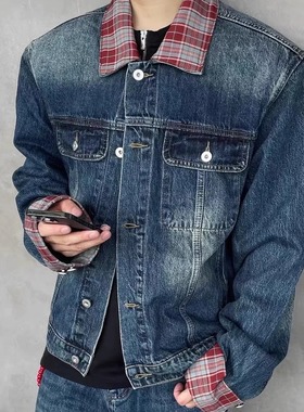 新款牛仔外套夹克男女同款1408-JK5521-P70网图