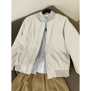 特批40新款宽松棒球服飞行员夹克1408-JK7803-P40图片