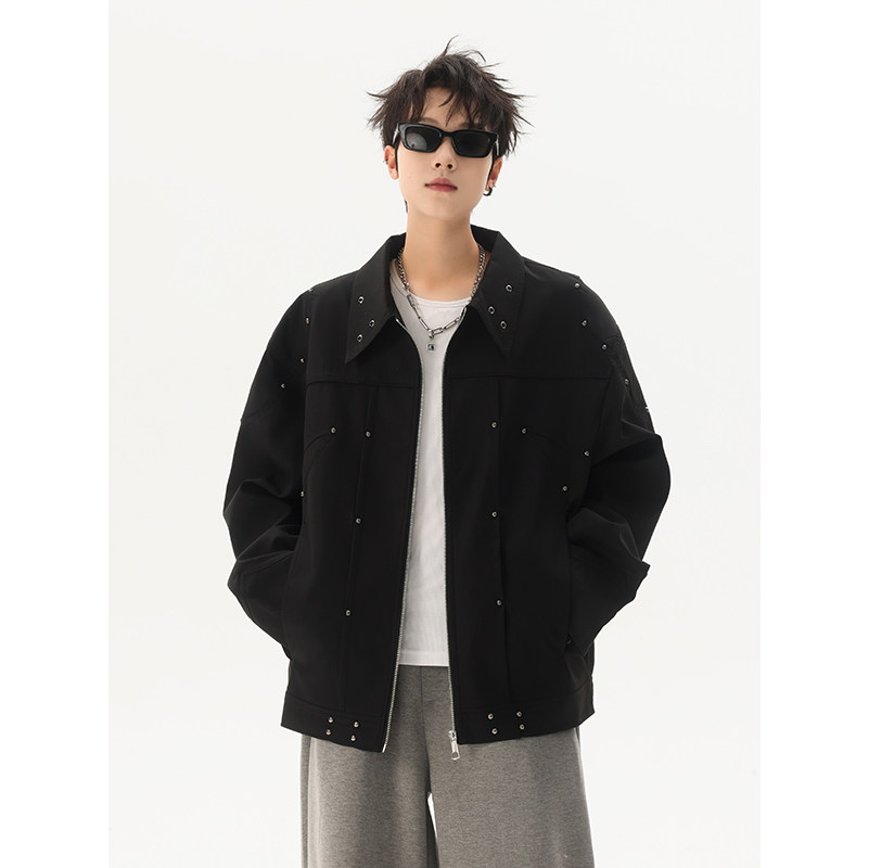 新款垫肩夹克外套数据款主推现货1408-JK5127-P95控108,男装夹克,四季星座1408（原星座1613）