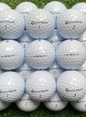 高尔夫球TaylorMade二手球泰勒梅五层TP5X 三层下场比赛球练习球