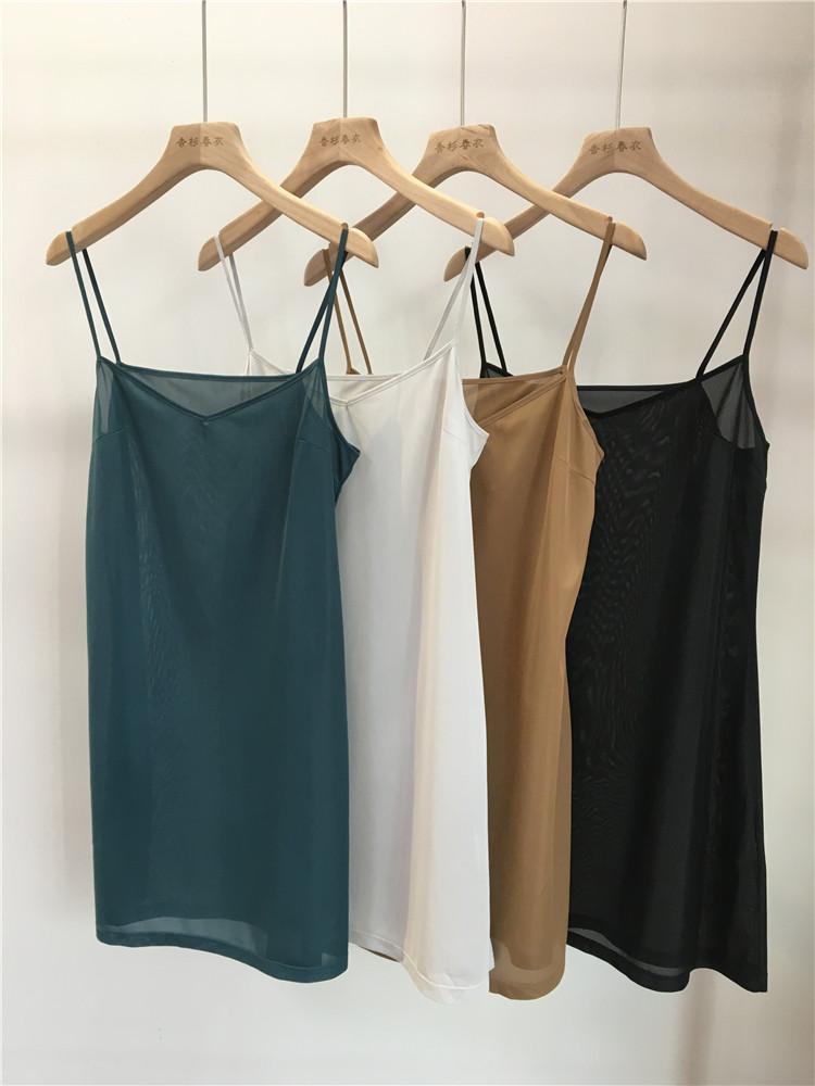 NATURAL BEAUTY B@SIC 客供面料吊带打底裙使用感如何?