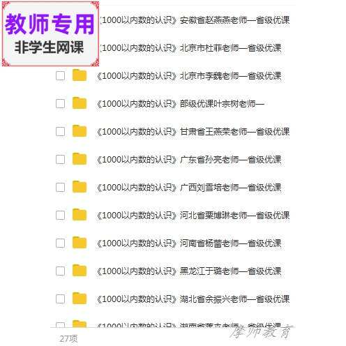 人教数学二下:1000以内数的认识公开课全套课件PPT+教案+视频教师