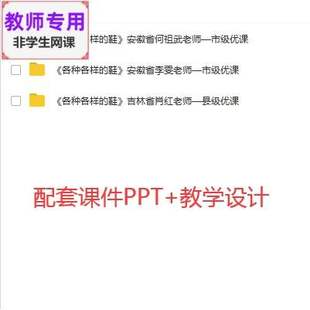 人美版美术三上《各种各样的鞋》公开课配套课件教案PPT教师用