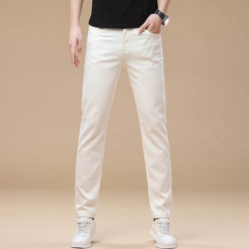 2026新款巨好看天丝男士裤子牛仔裤夏季薄款今年流行爆款九分男裤