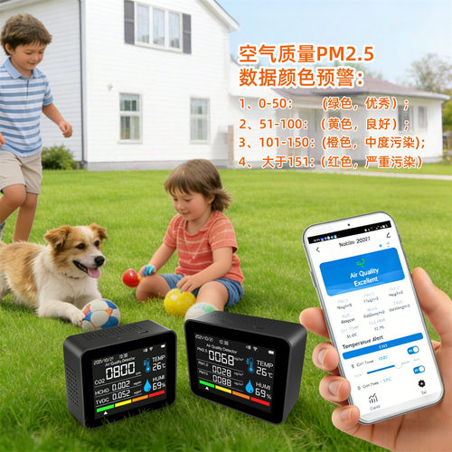 14合1WiFi涂鸦智能空气质量检测