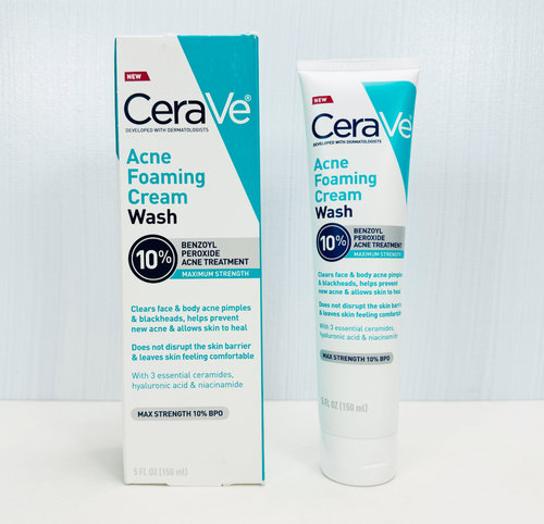 适乐肤10%BPO祛痘黑头控油洁面乳