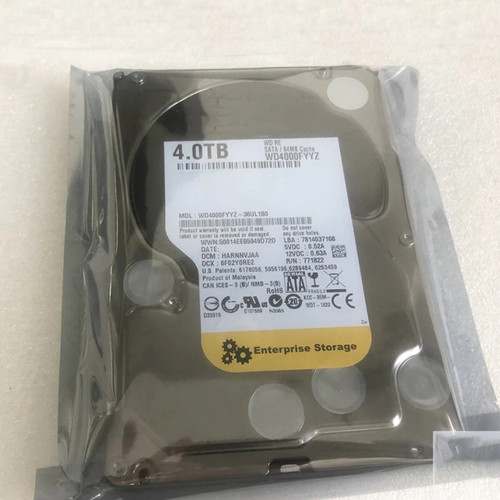 PMR垂直全新西部数据黑盘4T硬盘