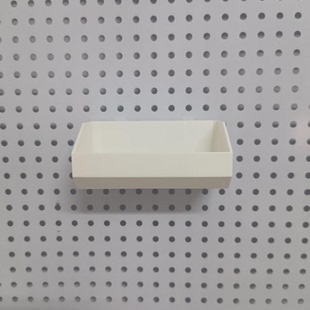 斜口螺丝收纳零件盒收纳长方形盒子16 圆孔洞洞板配件