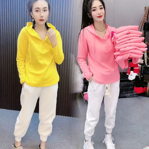 长袖韩版适中连帽棉女批发价