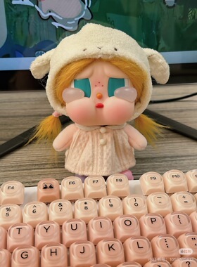 CRYBABY哭娃dimoo新生日记新款娃衣Vacation毛绒可爱小羊通用娃衣