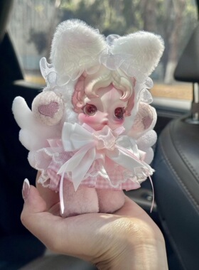 Dimoo新生日记幸福马马力全开哭娃sp一二三代粉猫耳翅膀天使娃衣