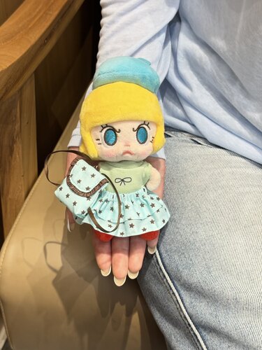 Angry Molly心火怒放娃衣茉莉毛绒挂件赤火衣服套装蓝火荧火着替