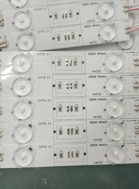 12vdc背发光灯条漫反射灯条不防水正白色温2/4/6/8/10/12灯1灯1瓦