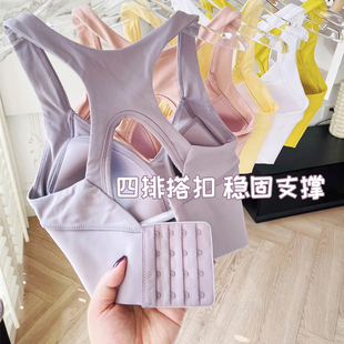 高强度防震跑步健身文胸瑜伽背心式 运动内衣女 bra 一体式 好穿