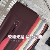 健身裤 行走 色legging打底裤 跑步外穿瑜伽裤 腿精九分裤 经典