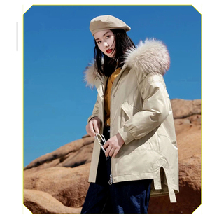 女士一手长羽绒服九成品衣壳内胆可拆卸活里活面半成品翻新订制新