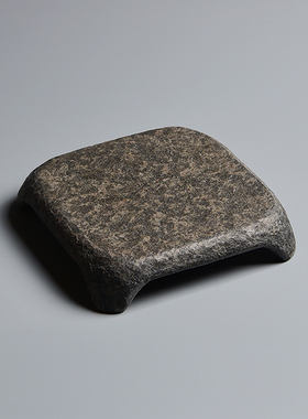 拙几乌金石方托 干泡茶盘养壶托石茶台茶托杯托 石壶托壶承石托盘