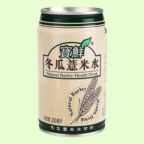 宝鲜冬瓜薏米水饮料300/310ml老牌子零添加剂鲜冬瓜小薏米配制