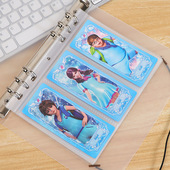 卡收纳卡牌展示 叶罗丽A5卡册卡页内页三宫格收纳册内页单面装 包邮