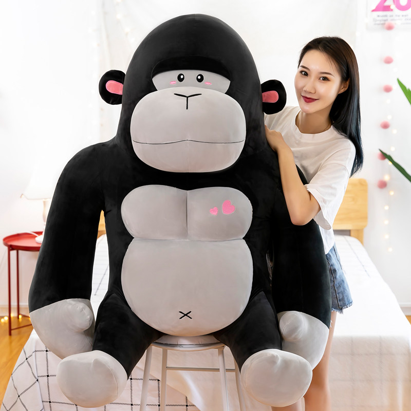 金刚猩猩毛绒玩具大猩猩玩偶黑猩猩公仔送闺蜜创意生日礼物女生
