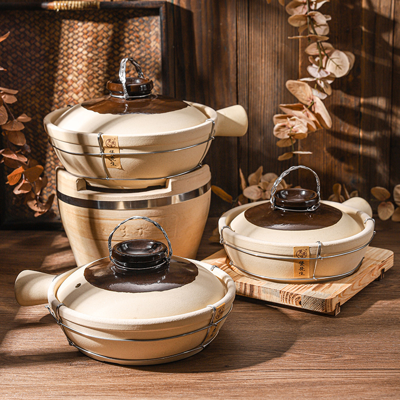 煲先生复古大众陶土钢线加固